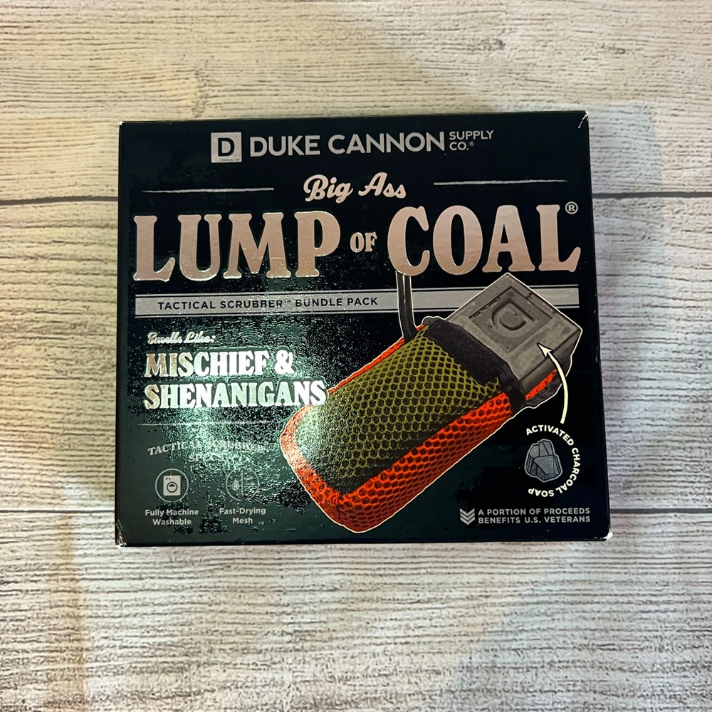 Duke Cannon Lump of Coal Tactical Scrubber